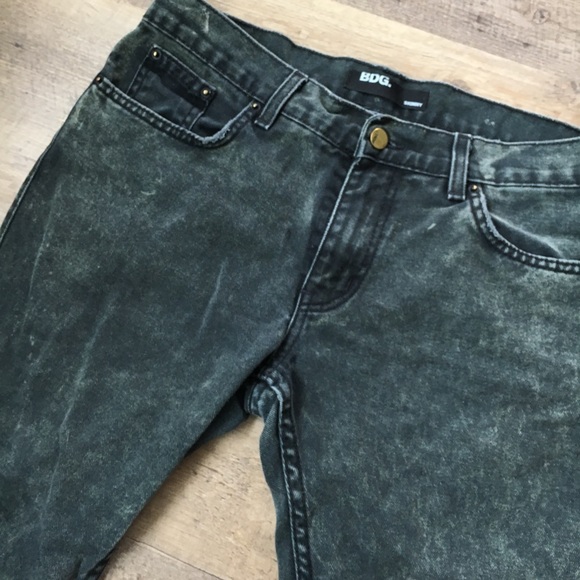 BDG Jeans | Mens Bdg Skinny Greenish Acid Wash Jeans | Poshmark